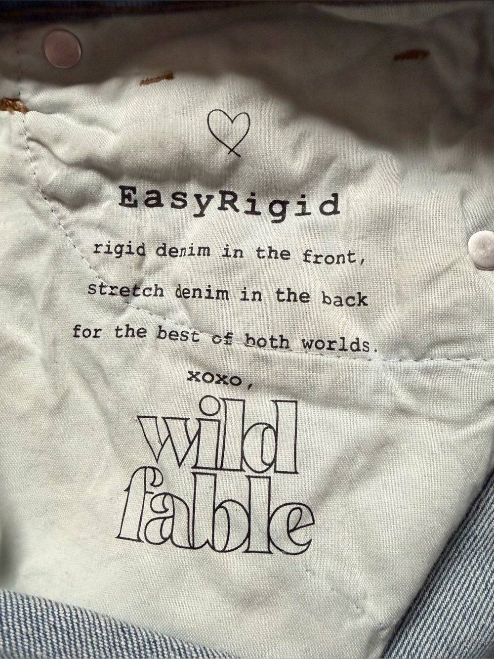 Wild Fable High-Rise Easy Rigid Straight Jeans Size 4 - Picture 7 of 8